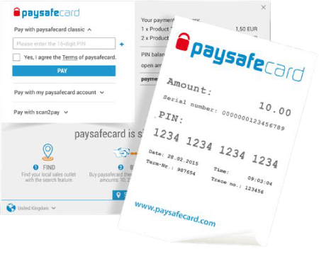 How to get a voucher from paysafecard to bet online
